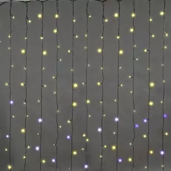 2*3м. Гирлянда занавес 440LED (теплый) A-945 WW/W FLASH Sneha 1413981