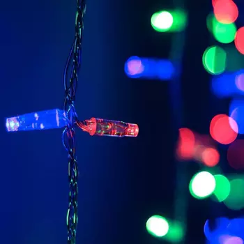 2*3м. Уличная гирлянда занавес RGB Ardecoled 230V ARD-Curtain-Classic-2000X3000-Clear-756Led RGB (24866)