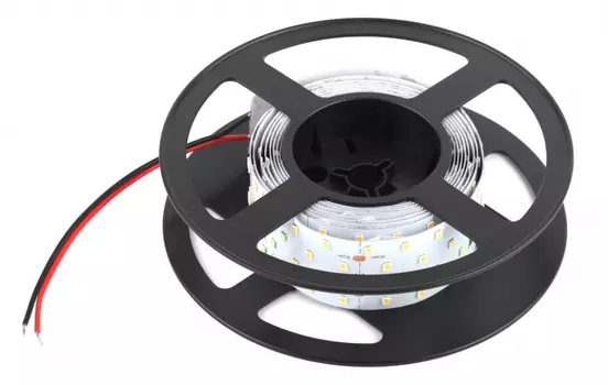 2,5м. Светодиодная лента теплого цвета 2835, 3000К, 28,8W/m 280LED/m IP33 Эра LS2835-28,8-280-24-33-3000К-quadruple-2,5m (Б0043106)