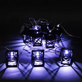 2,8м. Гирлянда "Фонарик" 10LED (белый) A-506 Sneha 1421861