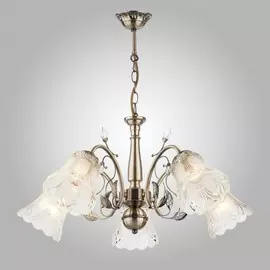 30009/5 Подвесная люстра Eurosvet 30009 античная бронза