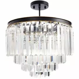 3001/01 PL-9 Потолочная люстра хрустальная DIVINARE NOVA