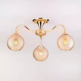 30139/3 золото Потолочная люстра Eurosvet Kristin a044957