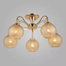 30139/5 золото Потолочная люстра Eurosvet Kristin a044958