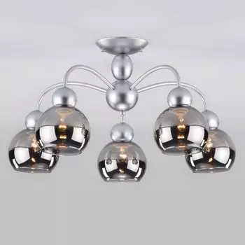 30148/5 серебро Потолочная люстра Eurosvet Fabia a043766