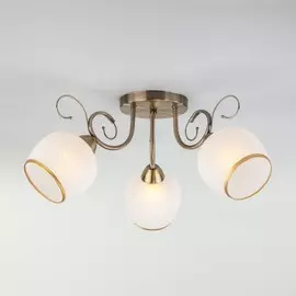 30159/3 античная бронза Потолочная люстра Eurosvet Brooksy a044954