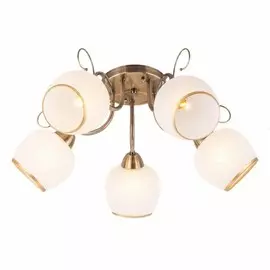 30159/5 античная бронза Потолочная люстра Eurosvet Brooksy a044955