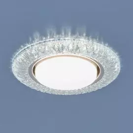 3020 GX53 CL прозрачный Встраиваемый точечный светильник со светодиодной подсветкой 4690389083266 (a035091)