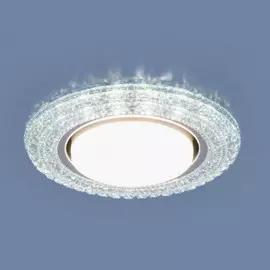 3030 GX53 CL прозрачный Встраиваемый точечный светильник со светодиодной подсветкой 4690389083297 (a035177)