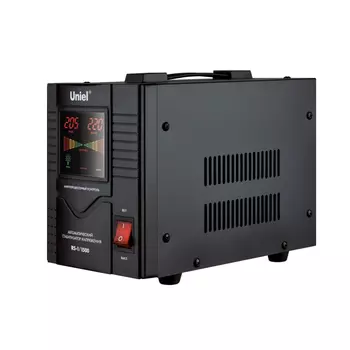 3109 Стабилизатор релейный однофазный 1.5 кВА Uniel RS-1/1500