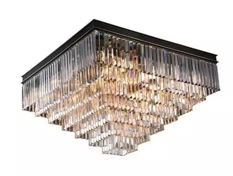 31117/PL black+gold Потолочная люстра NEW PORT М0055008