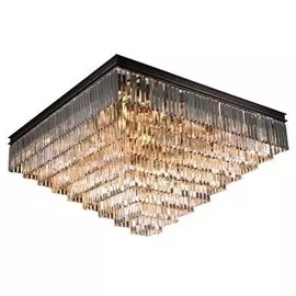 31133/PL black+gold Потолочная люстра NEW PORT М0055009