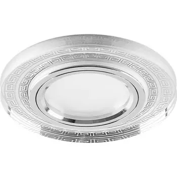 Светильник встраиваемый с LED подсветкой Feron CD960 потолочный MR16 G5.3 прозрачный 32650