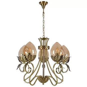 3304/5H-ABPAB-AM Люстра подвесная Lumien Hall Оливи