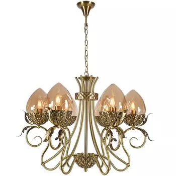 3304/6H-ABPAB-AM Люстра подвесная Lumien Hall Оливи