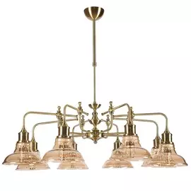 3305/8H-AB-CGN Люстра на штанге Lumien Hall Дезире