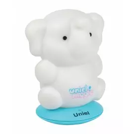 3559 Светильник-ночник Uniel DTL-305-Слоненок-3color-Base