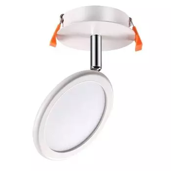357454 NT18 000 Встраиваемый светодиодный светильник-спот Novotech Solo