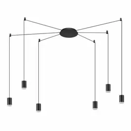 357937 Светодиодная подвесная люстра-паук Novotech Web