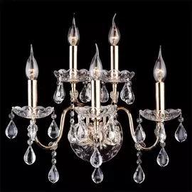 3600/5 Настенное бра Eurosvet золото/прозрачный хрусталь