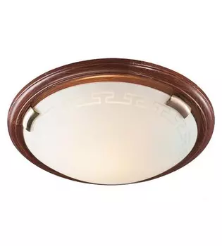 360 Настенно-потолочный светильник Sonex Greca Wood