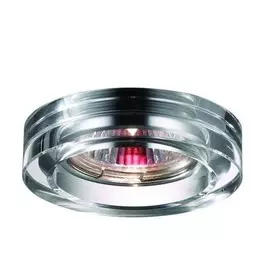 369477 Встраиваемый точечный светильник Novotech Glass