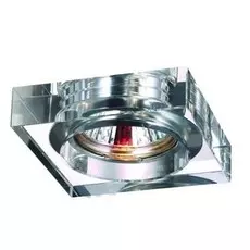369482 Встраиваемый точечный светильник Novotech Glass
