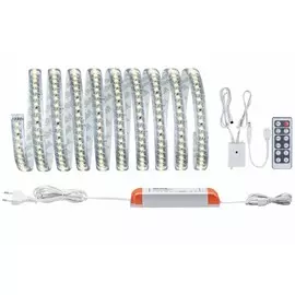 3м. Комплект светодиодной ленты теплого цвета 2700К, 40W, 24V, 144LED/m с ДУ Paulmann MaxLED 1000 Basiss , 1x40W, 2700K, 230/24V 70801