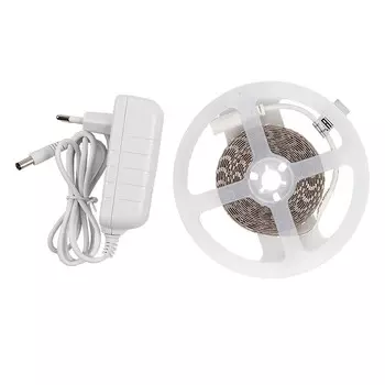 3м. Комплект светодиодной ленты теплого цвета 3000К, 2835, 9,6W, 12V, 120LED/m, IP20 General GLS-2835-120-9.6-12-IP20-PRO-3-3-KIT (501021)