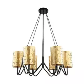 4001/6P-BK-GD Люстра подвесная Lumien Hall Нерей