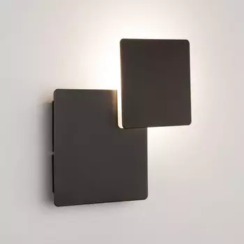 40136/1 черный Светодиодный настенный светильник ЕВРОСВЕТ Screw