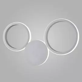 40141/1 LED серебро серебро Настенный светодиодный светильник Eurosvet Rings a044876