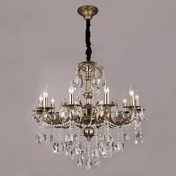 406/10 Подвесная хрустальная люстра Bogates 405,406 Strotskis