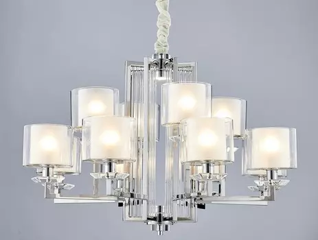 4408+4/C Подвесная люстра со светодиодной подсветкой Newport М0058549