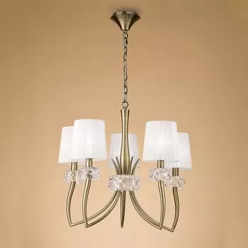 4731 Потолочная люстра на штанге Mantra Loewe