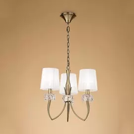 4733 Потолочная люстра на штанге Mantra Loewe