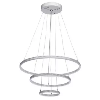 496019103 Подвесная светодиодная люстра с пультом д/у De Markt Аурих