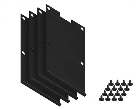 4шт. Заглушка для накладного алюминиевого шинопровода GP3000 Ambrella light ILLUMINATION Alum GP8501