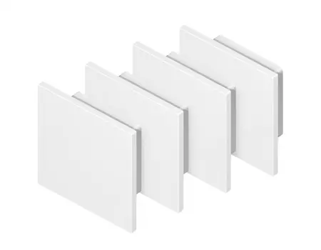 4шт. Заглушка для углового квадратного алюминиевого профиля GP2150 Ambrella light ILLUMINATION Alum GP8461