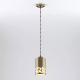 50071/1 античная бронза Светильник подвесной Eurosvet Tracery a044125