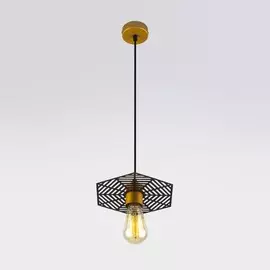 50167/1 бронза/черный бронза/черный Светильник подвесной Eurosvet Creto a045408