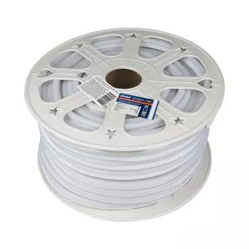 50м. Комплект неоновой ленты синего цвета 2835, 8W/m, 220V, 120LED/m, IP67 Uniel ULS-N21-2835-120LED-m-8mm-IP67-220V-8W-m-50M-BLUE (UL-00002926)