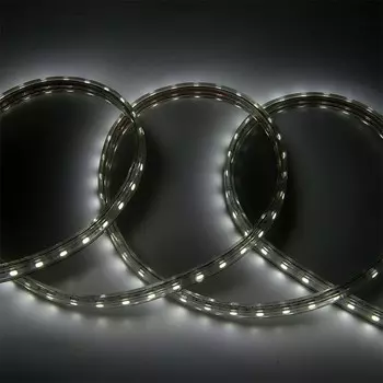 50м. Комплект светодиодной ленты 2835 холодного цвета 6500К, 4,8W, 220V, IP67 General GLS-2835-60-6-220-IP67-6 (504110)