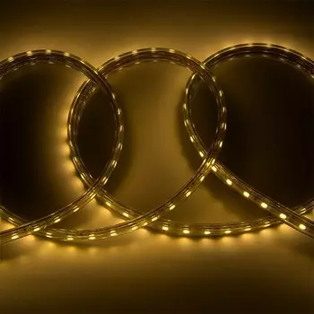 50м. Комплект светодиодной ленты 2835 теплого цвета 3000К, 4,8W, 220V, IP67 General GLS-2835-60-6-220-IP67-3 (504010)