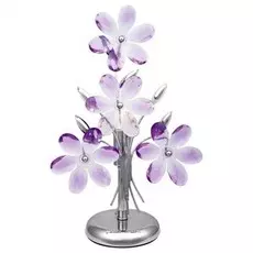 5146 Настольная лампа цветы Globo Purple