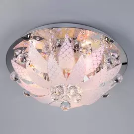 5563/6 Потолочная люстра хром/синий+красный+фиолетовый