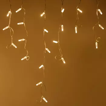 5,6*0,9м. Уличная гирлянда бахрома теплый свет Ardecoled 230V ARD-Edge-Classic-5600X900-White-240Led-Pulse Warm (34920)