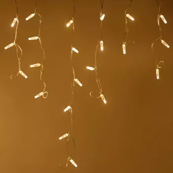 5.6*0.9м. Уличная гирлянда бахрома теплый свет Ardecoled 230V ARD-Edge-Classic-5600X900-Clear-240Led-Pulse Warm (34919)