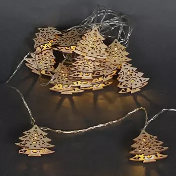 5м. Гирлянда с насадками 20LED (теплый) A-410 Sneha 1413840