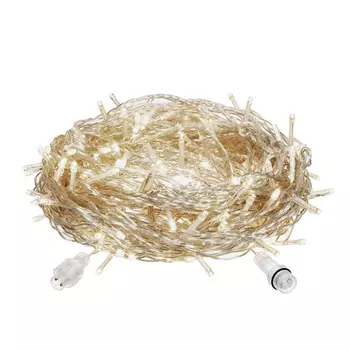 5м. Электрогирлянда Нить 48 теплых LED, IP44 Vegas 55000